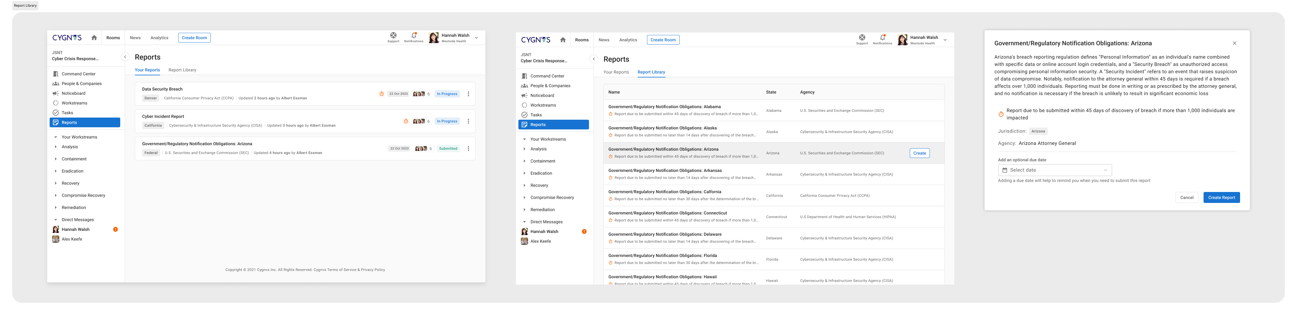 Report library